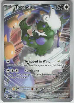 Pokemon Tornadus - 210 SV: Scarlet & Violet Promo Cards Promo NM - Image 1