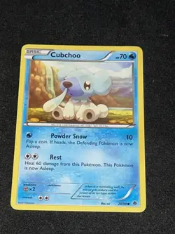 Cubchoo 28/98 - Common Pokemon Card - Emerging Powers Set (2011) - Image 1