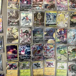 Pokemon TCG Cards 100 pc Bulk Lot AR CHR Art Rare As Pictured NM Sealed Promos - Image 4