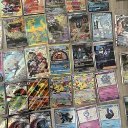 Pokemon TCG Cards 100 pc Bulk Lot AR CHR Art Rare As Pictured NM Sealed Promos - Image 5