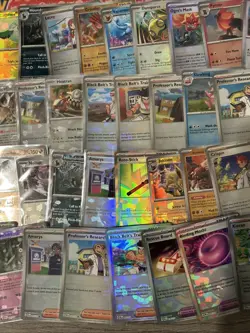 Pokemon TCG Prismatic Evolutions Poke Ball Cards Lot Of 44 - Image 3