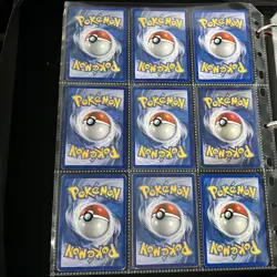 Vintage Pokemon Binder lot collection Cards wotc holos Mega Ex Wotc And More - Image 2