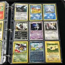 Vintage Pokemon Binder lot collection Cards wotc holos Mega Ex Wotc And More - Image 5