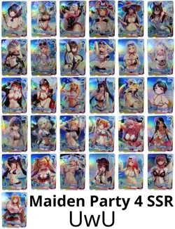 Goddess Story Waifu Cards - Maiden Party 4 - SNPD-5-4 - Pick your SSR Card - Image 1