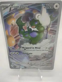 Pokemon TCG Tornadus 210 White Flare Black Star Promo Card - Image 1