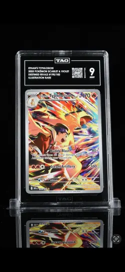 Pokemon TCG Ethan's Typhlosion Destined Rivals Reverse Holo Card 034/182 - Image 1