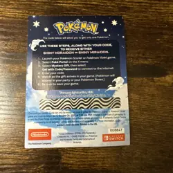 Shiny Miraidon Koraidon Code GameStop Pokemon - Physical PROMO Card- Unused Code - Image 2