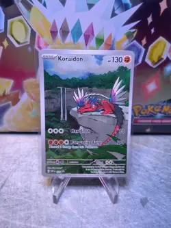 Pokemon Card Koraidon 014 Black Star Promo Scarlet and Violet - Image 1