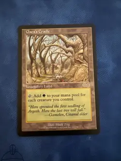 Gaea's Cradle Urza's Saga Regular Card, Near Mint Condition - Image 2