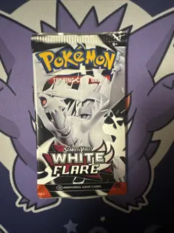 Pokemon SV White Flare Booster Pack - 10 Cards / Pack - SEALED - Image 1