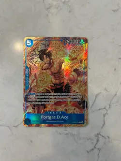 Portgas D Ace OP08-052 (Parallel) Two-Legends One Piece Card English Edition - Image 2