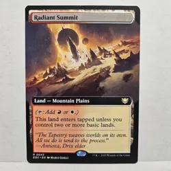 MTG Radiant Summit #0043 R Rare EOC Commander: Edge of Eternities NM - Image 1