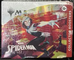 Magic: The Gathering Marvel's Spider-Man Collector Booster Box Sealed In Hand - Image 1