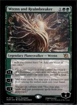 Wrenn and Realmbreaker M March of the Machine 217 NM - Image 1