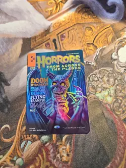 Doom Whisperer Rainbow Foil MTG Secret Lair - Pack Fresh - - Image 1