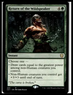 Commander: Zendikar Rising #79 Return of the Wildspeaker - Image 1