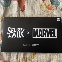 Magic: The Gathering Secret Lair X Marvel’s Deadpool Rainbow Foil Bundle - Image 1