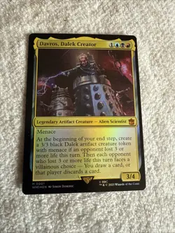 Davros, Dalek Creator Universes Beyond: Doctor Who Foil - Image 1