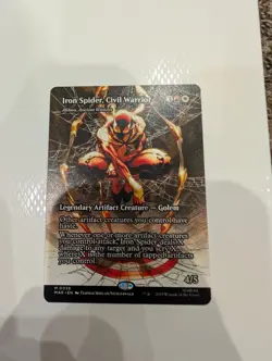MTG Iron Spider, Civil Warrior 0039 (Borderless) Marvel's Spider-Man - Image 1