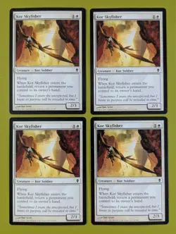 Kor Skyfisher x4 Zendikar 4x Playset Magic the Gathering MTG - Image 1