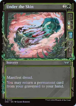 Under the Skin (Showcase) MTG DSK 0323 Uncommon NM Foil - Image 1