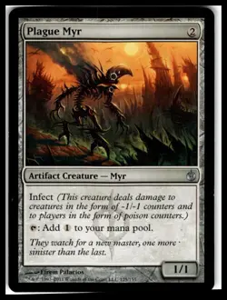 Mirrodin Besieged #125 Plague Myr - Image 1