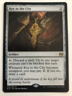MTG Kaladesh Key to the City 220/264 NM Rare - Image 1