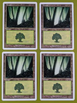 Forest (330) x4 Seventh Edition 7th 4x Magic the Gathering MTG - Image 1