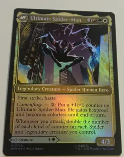 Magic The Gathering:Spiderman-Miles Morales 0108 Foil NM - Image 1