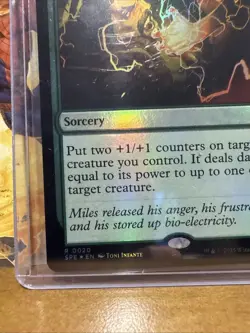 Venom Blast R020 Foil | MTG Marvel Spider-Man Miles Morales Sorcery Card Magic - Image 2