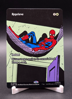 Reprieve Magic The Gathering Marvel's Spider-Man Mythic Borderless #5 NM+ - Image 1