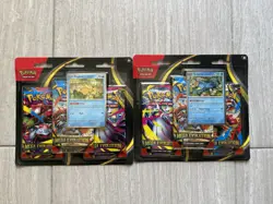Pokemon TCG Mega Evolution 3 Pack Blister - Lot of 12 (9x Psyduck & 3x Golduck) - Image 2