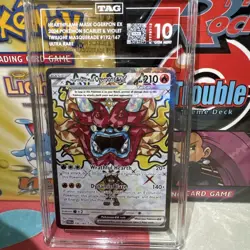 Pokemon 2024 Hearthflame Mask Ogerpon EX 192/167 Twilight Masquerade TAG 10 - Image 1