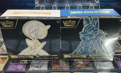 Pokemon Center Mega Evolution Gardevoir & Lucario ETB Elite Trainer Box Set of 2 - Image 1