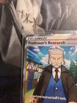 Pokemon TCG Professor's Research Full Art Holo Ultra Rare Card Crown Zenith 150 - Image 2