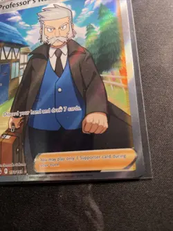 Pokemon TCG Professor's Research Full Art Holo Ultra Rare Card Crown Zenith 150 - Image 4