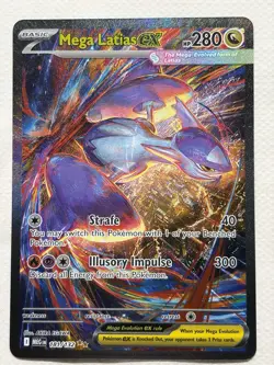 Mega Latias EX 181/132 Mega Evolution SIR Rare NM - Pokemon Pack Fresh - Image 1