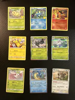 Pokemon TCG 9 Card Lot All Holo & Reverse Holo - EPL Lot 7 - Image 1