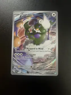Pokemon TCG White Flare Tornadus SVP EN 210 Black Star ETB Promo English - Image 3