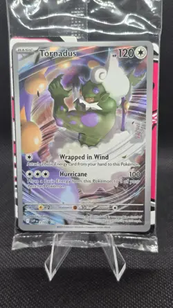 Tornadus Black Star ETB Promo 210 -Sealed- White Flare - Pokemon C - Image 1