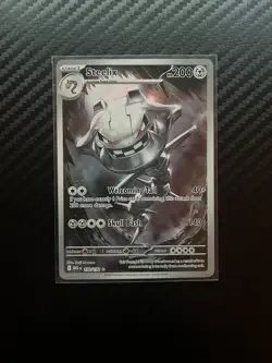 Steelix 150/132 Illustration Rare Pokemon Mega Evolution NM - Image 1