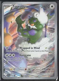 Pokemon White Flare #210 Tornadus Black Star Promo - Image 1