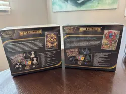 Pokemon Center Exclusive Mega Evolution Elite Trainer Box ETB Sealed Set Of 2! - Image 3