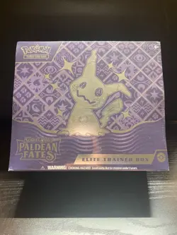 Pokemon Paldean Fates Elite Trainer Box ETB Sealed (Slight Tear in Seal) - Image 1