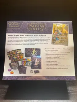 Pokemon Paldean Fates Elite Trainer Box ETB Sealed (Slight Tear in Seal) - Image 2