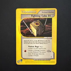 Fighting Cube 01 121/147 Aquapolis Pokemon S276 - Image 1