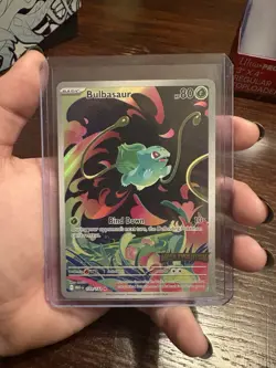 Pokemon TCG Illustration Rare Bulbasaur Mega Evolution 133/132 Promo NM Sealed - Image 2