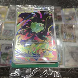 Pokemon Sealed Bulbasaur 133/132 Pokemon TCG Mega Evolution Stamped Promo Sealed - Image 1