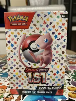 Pokemon TCG Scarlet and Violet 151 Booster Bundle Factory Sealed 820650853210 - Image 1