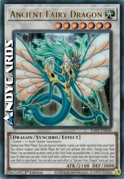 ANCIENT FAIRY DRAGON (Antico Drago Fatato) • Ultra R • RA01 EN030 • 1Ed • Yugioh - Image 1